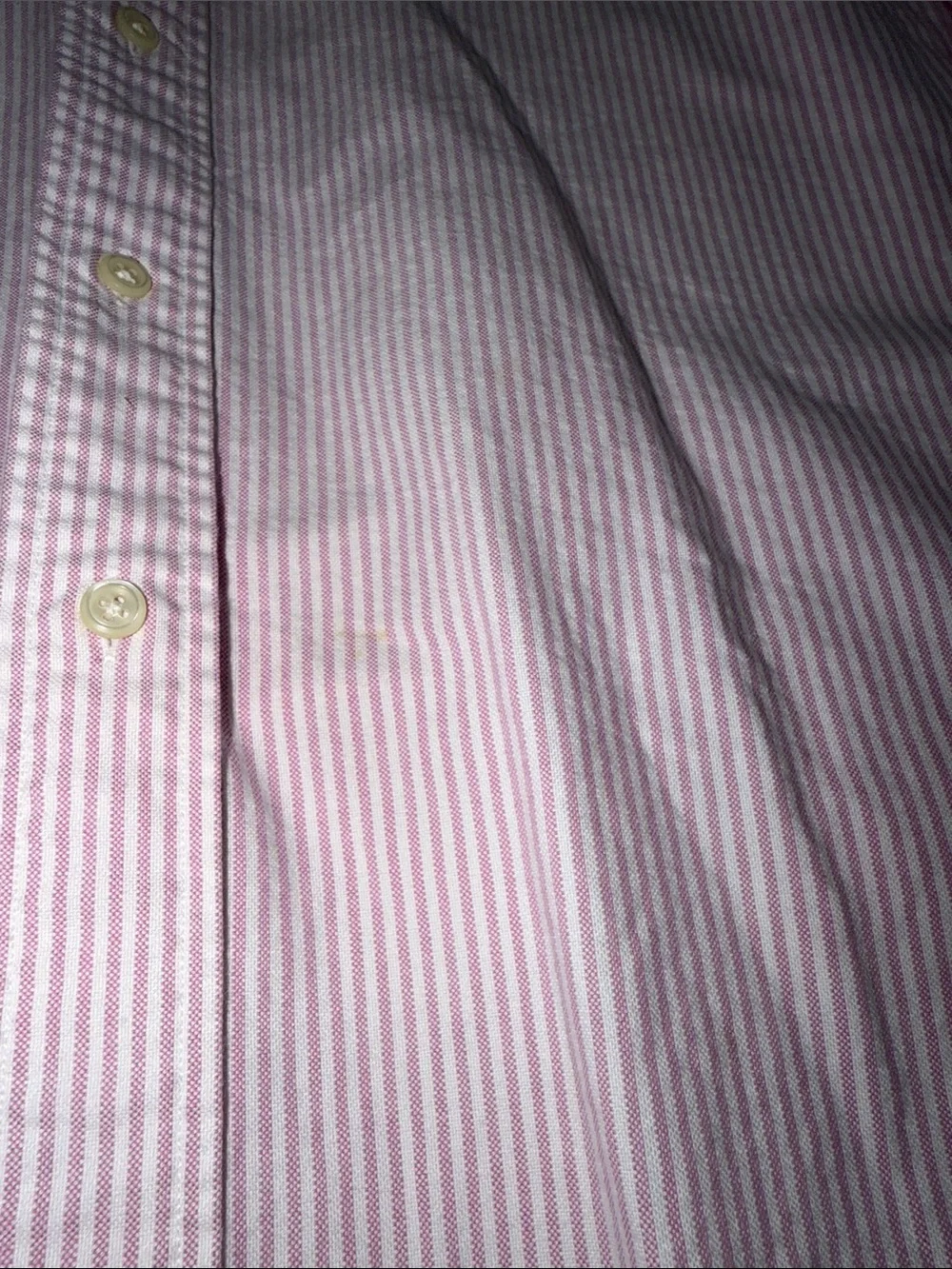 Polo by Ralph Lauren Yarmouth Men’s Light Pink & White Stripe Button-Down Shirt